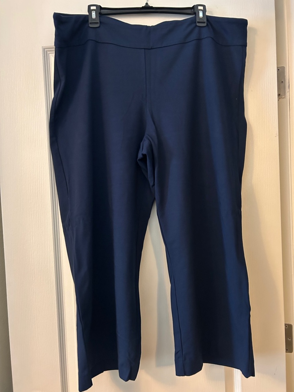 Mario Serrani Navy Wide Leg Pants
